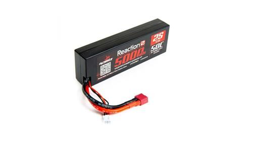 Dynamite 7.4V 5000mAh 2S 50C LiPo, Hardcase Deans / DYNB5025HD