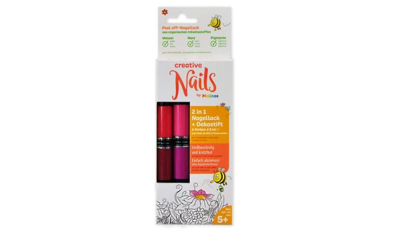 Amewi Creative Nails Lackstift 4er Set / 303011