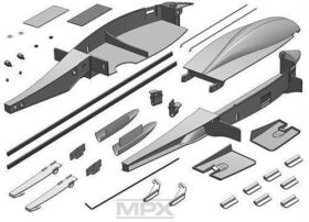 Multiplex Klein- und Kunststoffteile Segler Xeno / 224110