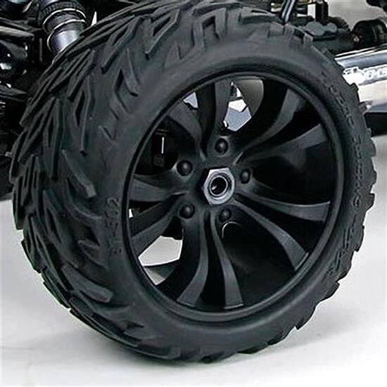 HoBao Felge für Monstertruck schwarz - (2 Stk.) / H94066B