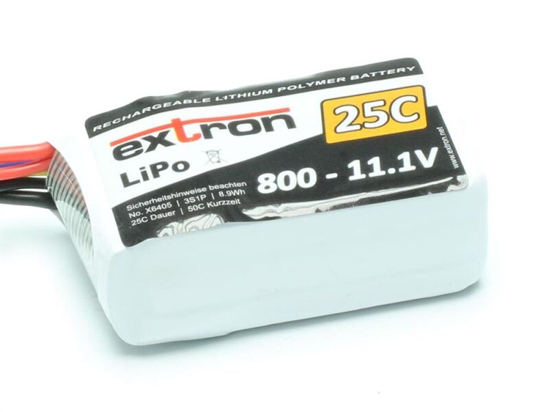 Extron LiPo Akku X2 800 11,1V (25C | 50C) / X6405