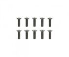 TAMIYA 3x10mm 6-Kant-Senkk. Schraube Stahl(10) / 300051629