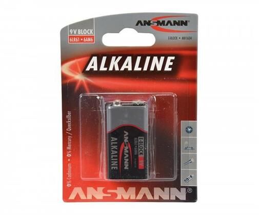 CARSON 9V-Block-Batterie Alkaline / 500609045