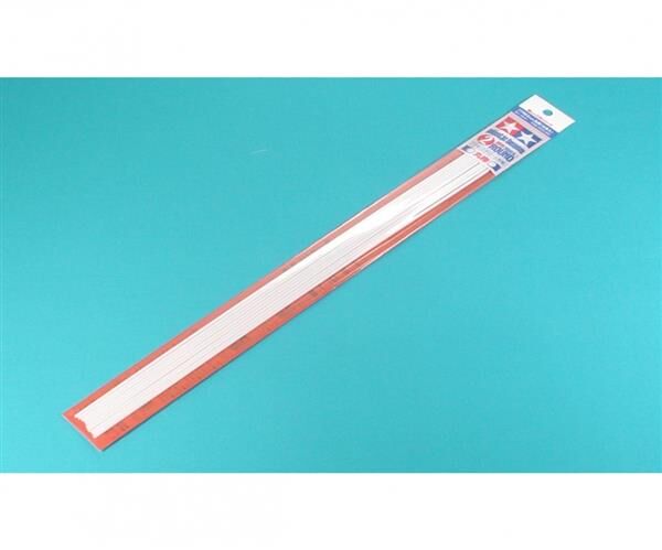 TAMIYA Rundprofil 2mm (10) 400 mm weiß Kst. / 300070132