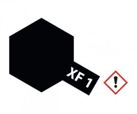 TAMIYA XF-1 Schwarz matt 23ml / 300081301