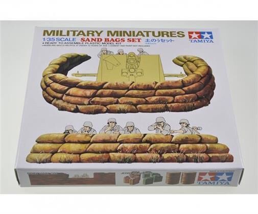 TAMIYA 1:35 Diorama-Set Sandsäcke (36+12) / 300035025