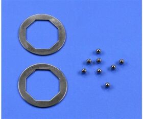TAMIYA F104 Kugeln/Druckplatten-Satz 3mm (8)Kd. / 300051347