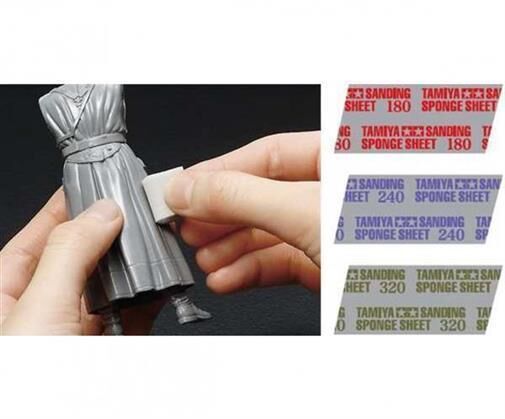 TAMIYA Schleifschwamm 180er Körnung 114x140mm / 300087161