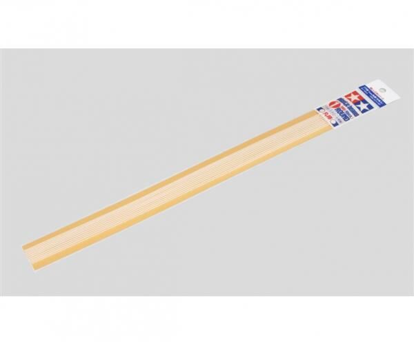 TAMIYA Rundprofil 1mm (10) 400 mm weiß Kst. / 300070174