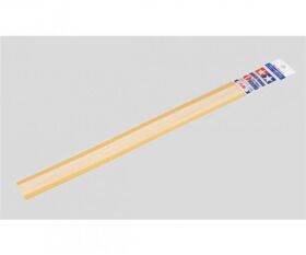 TAMIYA Rundprofil 1mm (10) 400 mm weiß Kst. /...