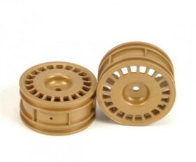 TAMIYA 1:10 Felgen (2) Rally-Dish gold 26mm / 300440075