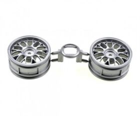 TAMIYA 1:10 Y-Speichen-Felgen grau 26mm (2) / 300445575
