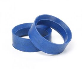 TAMIYA 1:10 Reifeneinlagen (2) soft 24mm blau / 300053434