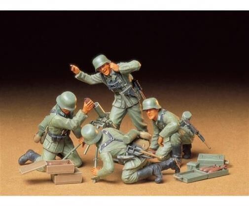 TAMIYA 1:35 Fig.-Set Dt. Mörser-Trupp (4) / 300035193