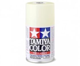 TAMIYA Sprühfarbe für Plastikmodelle TS-7 Racing-Weiss glänzend 100ml / 300085007