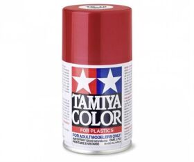 TAMIYA Sprühfarbe für Plastikmodelle TS-18 Metallic Rot glänzend 100ml / 300085018