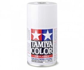 TAMIYA Sprühfarbe für Plastikmodelle TS-26 Weiss glänzend 100ml / 300085026