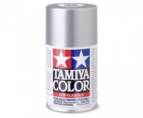 TAMIYA Sprühfarbe für Plastikmodelle TS-30 Metallic Silber glänzend 100ml / 300085030