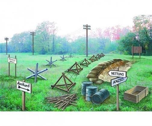 ITALERI 1:72 Zubehör Schlachtfeld WWII / 510006049