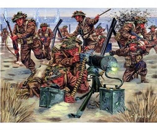 ITALERI 1:72 WW2 Britische Infanterie / 510006056
