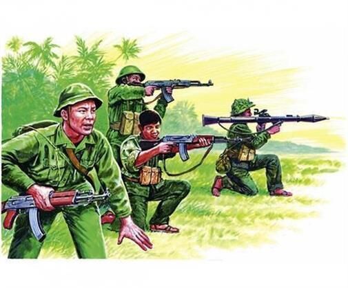 ITALERI 1:72 Vietnamkrieg - Vietn.Armee/Vietcong / 510006079