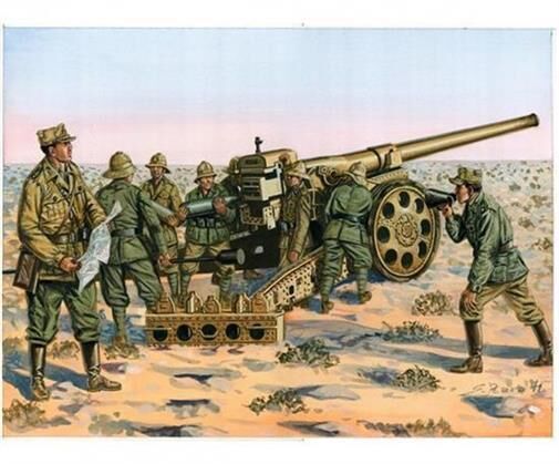 ITALERI 1:72 Italienische Kanone 149/40, Kolonne / 510006165