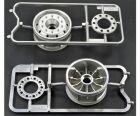 TAMIYA 1:14 Aufliegerfelgen (2) 30mm Chrom matt / 300056520