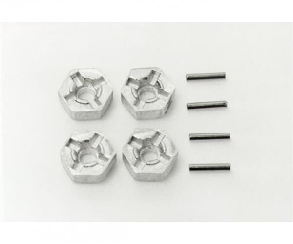 TAMIYA Alu Radmitnehmer 12mm Sechskant (4) / 300053056