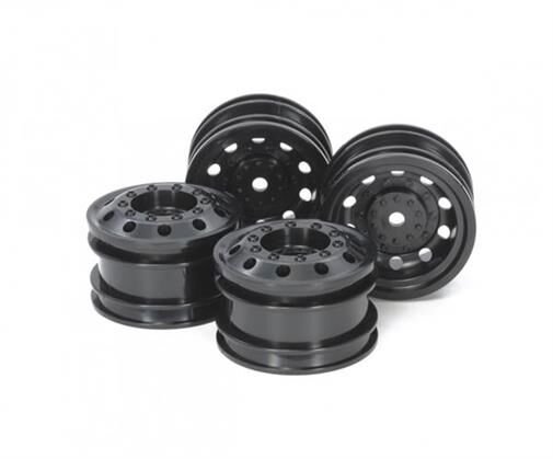TAMIYA 1:10 Felgen Race Truck (2+2) schwarz / 300054741