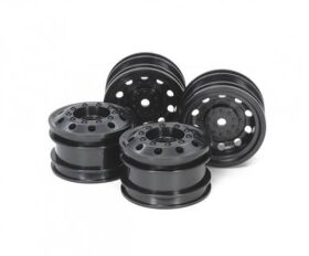 TAMIYA 1:10 Felgen Race Truck (2+2) schwarz / 300054741