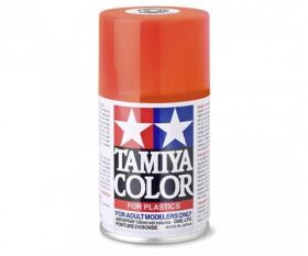 TAMIYA Sprühfarbe für Plastikmodelle TS-36 Neon-Rot glänzend 100ml / 300085036