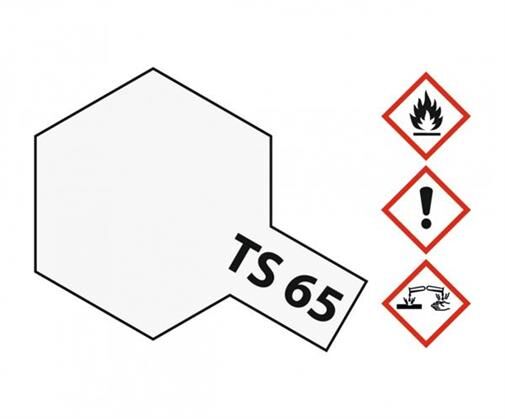 TAMIYA Sprühfarbe für Plastikmodelle TS-65 Perleffekt Klarlack glänzend 100m / 300085065