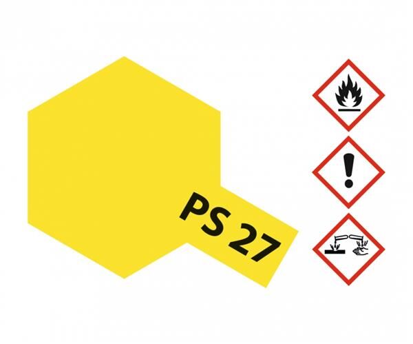 TAMIYA Polycarbonat Lexan Sprayfarben PS-27 Neon Gelb Polycarbonat 100ml / 300086027