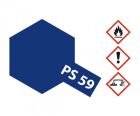 TAMIYA Polycarbonat Lexan Sprayfarben PS-59 Dkl. Metallic Blau Polycarb. 100ml / 300086059