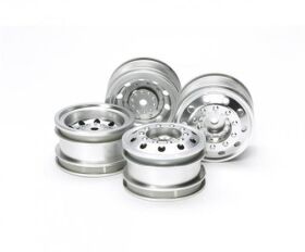 TAMIYA 1:10 Felgen Race Truck (2+2) silber / 300051588