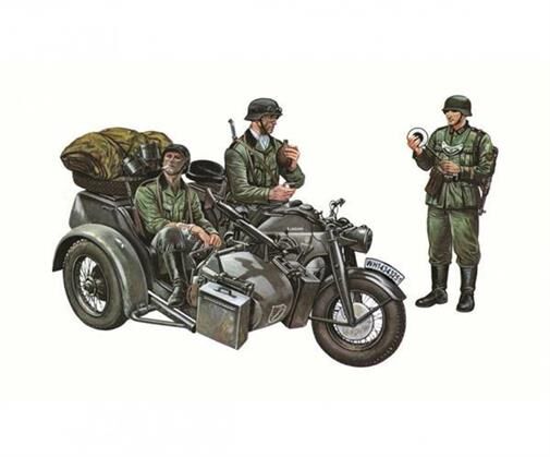 ITALERI 1:35 Motorrad-Gespann Zündapp KS750 / 510000317