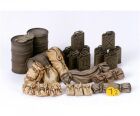TAMIYA 1:35 Diorama-Set Zubehör f.Allierte Fhz. / 300035229