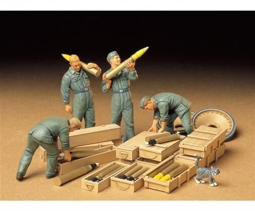 TAMIYA 1:35 Fig.-Set Panzer Ladetruppe (4) / 300035188