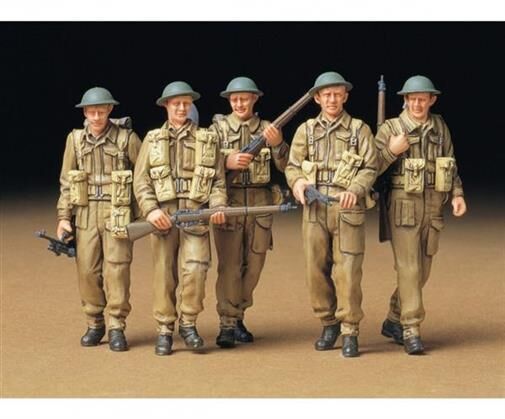 TAMIYA 1:35 Fig-Set Brit. Infant. Patrol. (5) / 300035223