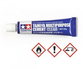 TAMIYA Multipurpose Cement Clear 20gr. / 300087188
