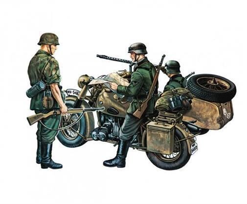 ITALERI 1:35 BMW R 75 mit Beiwagen / 510000315