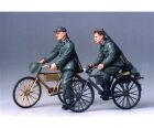 TAMIYA 1:35 Diorama-Set Soldaten m.Fahrrad (2) / 300035240