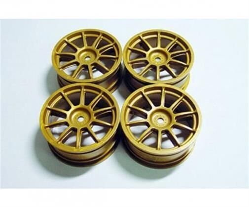 TAMIYA 1:10 Felgen (4) 10-Speichen gold 26mm / 300051022