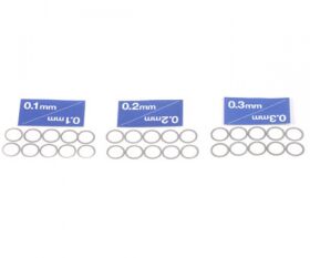 Tamiya Distanzscheiben-Set 10mm (10) 0,1-0,3 / 300053588