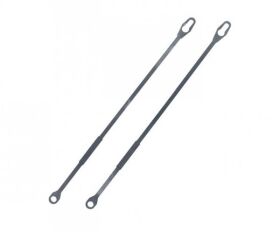 CARSON 1:14 Stahl Haltestange Rampe (2) Goldh. / 500907374