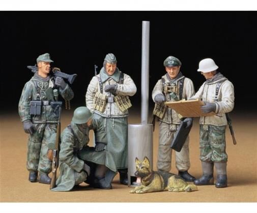 TAMIYA 1:35 Fig-Set Dt. Sold. Einsatzbespr.(5) / 300035212