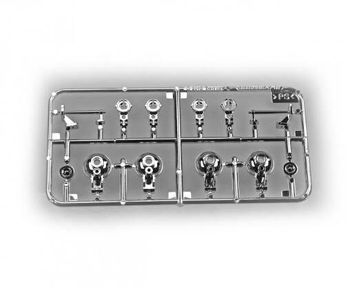 TAMIYA CC-Teile Chrom Anbauteile FH16 56360 / 319004946