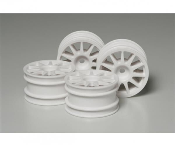 TAMIYA M-Chassis 11-Speichen Felgen weiss (4) / 300051237