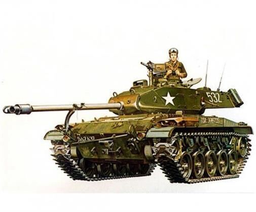 TAMIYA 1:35 US Panzer M41 Walker Bulldog (3) / 300035055
