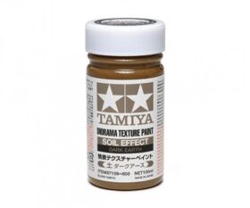TAMIYA Spachtelm. Erde/Dkl.braun100ml Diorama / 300087109
